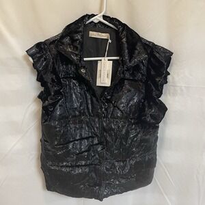 NWT! Emma & Grace Shimmering Vest‎ Size Small